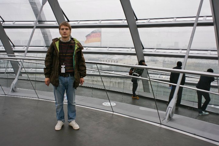 Me at the reichstag dome