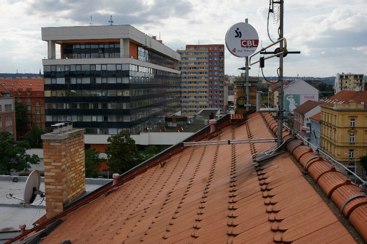 Hostel roof