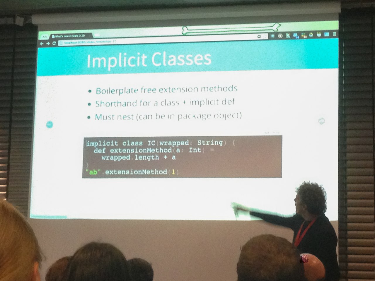 Implicit class