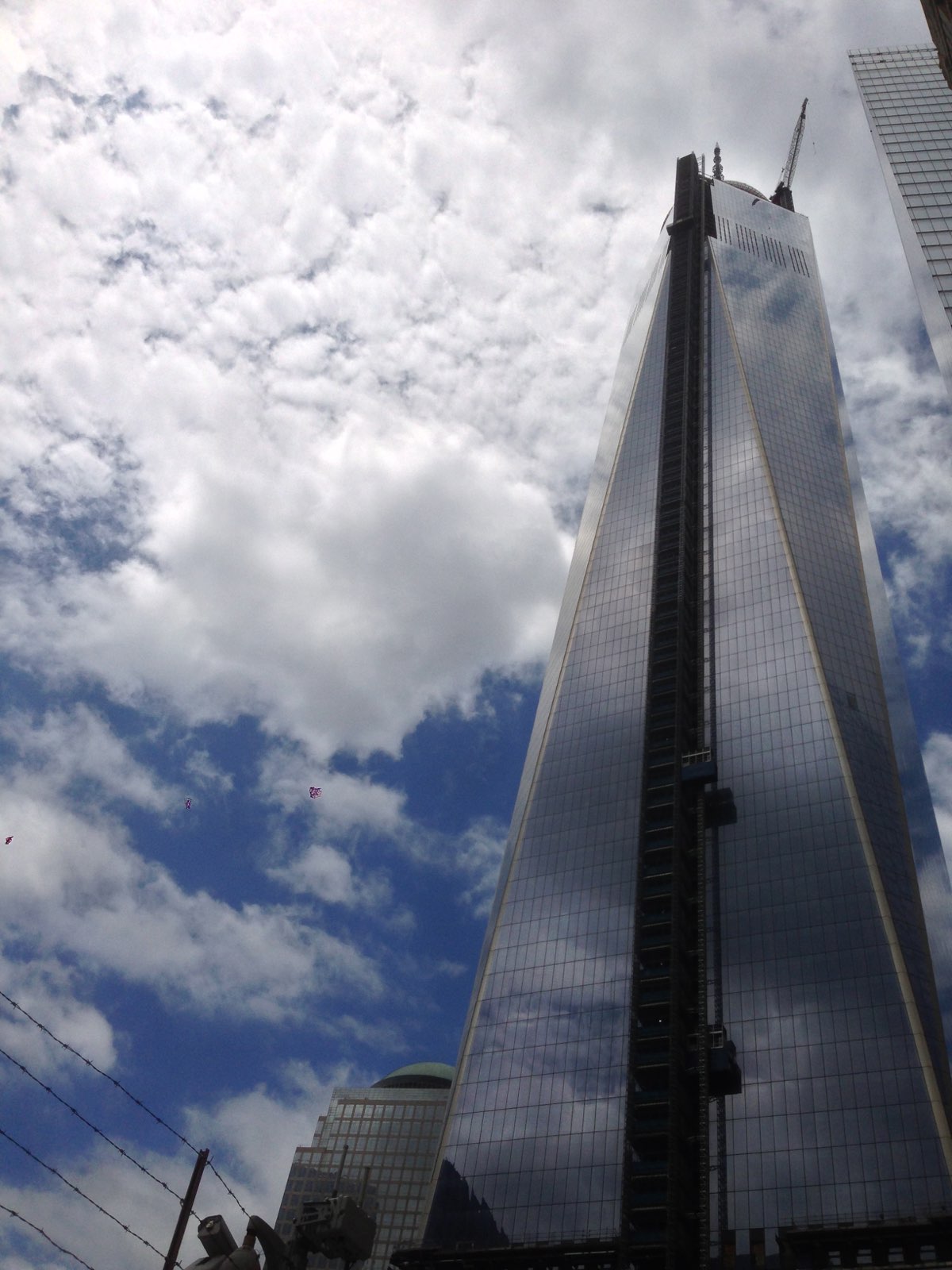 Freedom tower glass