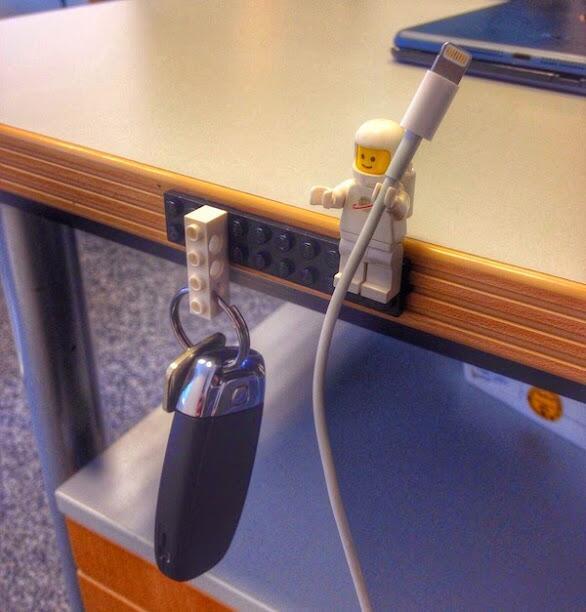 Lego keys holder