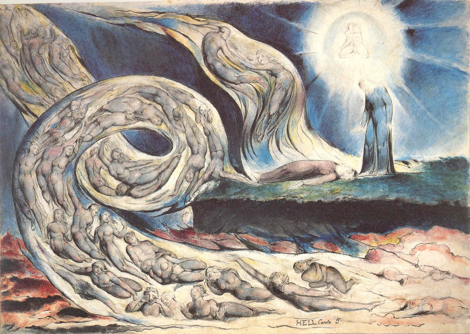 Illustration to Dante's Divine Comedy